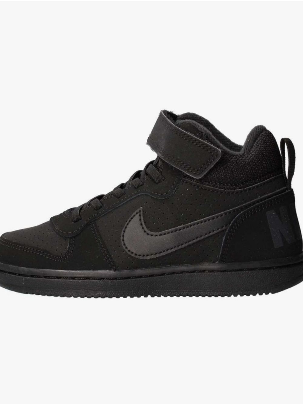 Nike Black High Top Sneakers US 12C Velcro - Picture 8 of 17